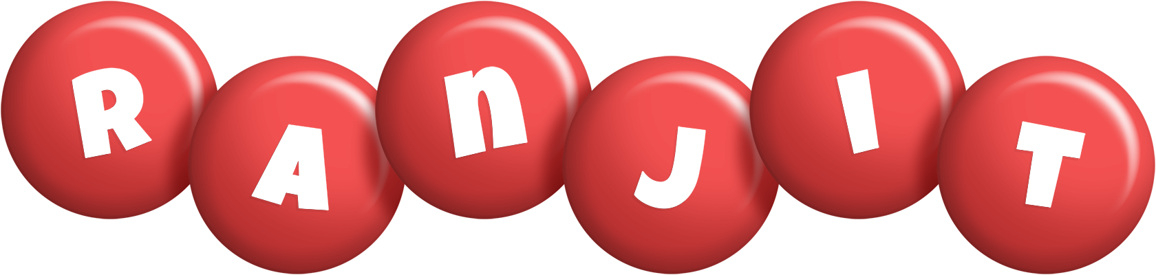 Ranjit candy-red logo