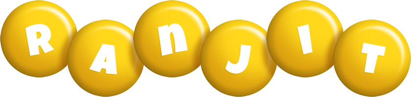 Ranjit candy-yellow logo