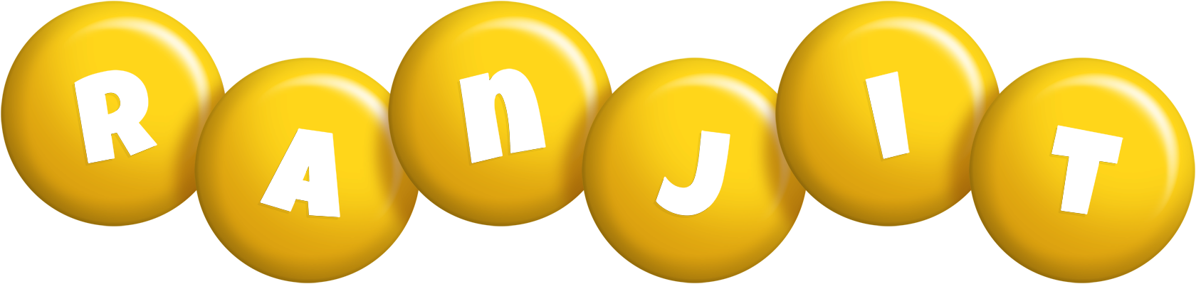 Ranjit candy-yellow logo