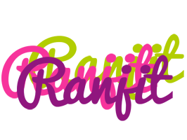 Ranjit flowers logo