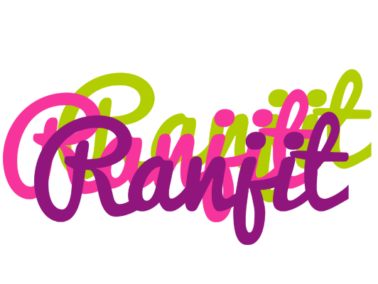 Ranjit flowers logo