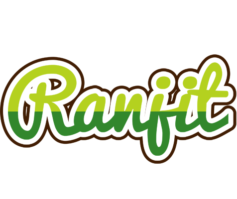 Ranjit golfing logo