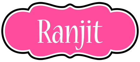 Ranjit invitation logo