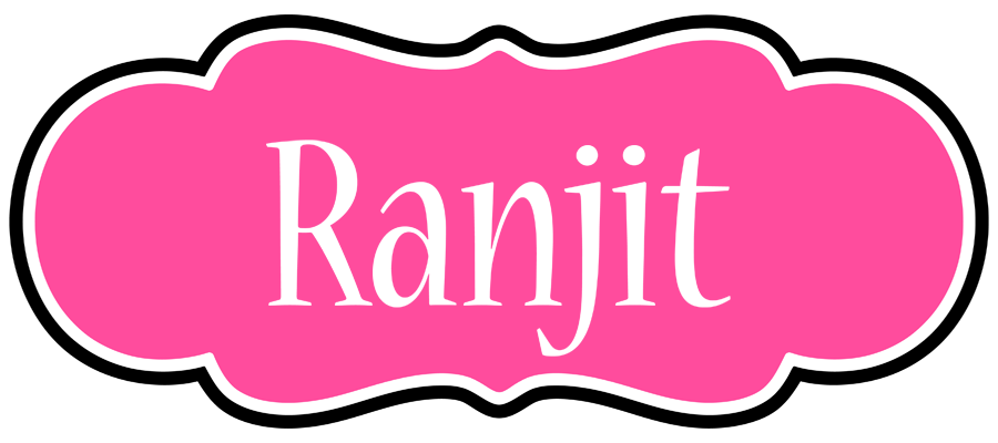 Ranjit invitation logo