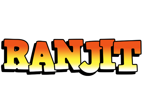 Ranjit sunset logo