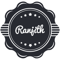 Ranjith badge logo