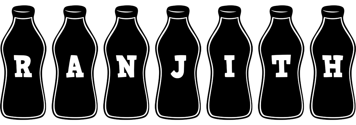 Ranjith bottle logo