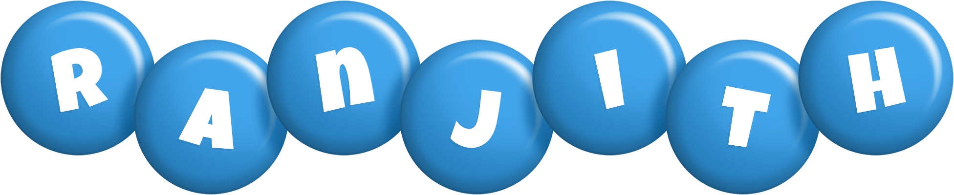 Ranjith candy-blue logo