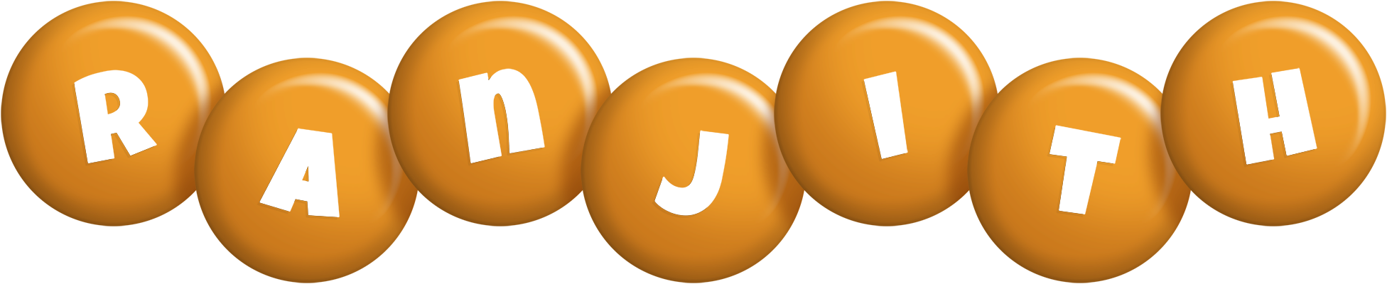Ranjith candy-orange logo
