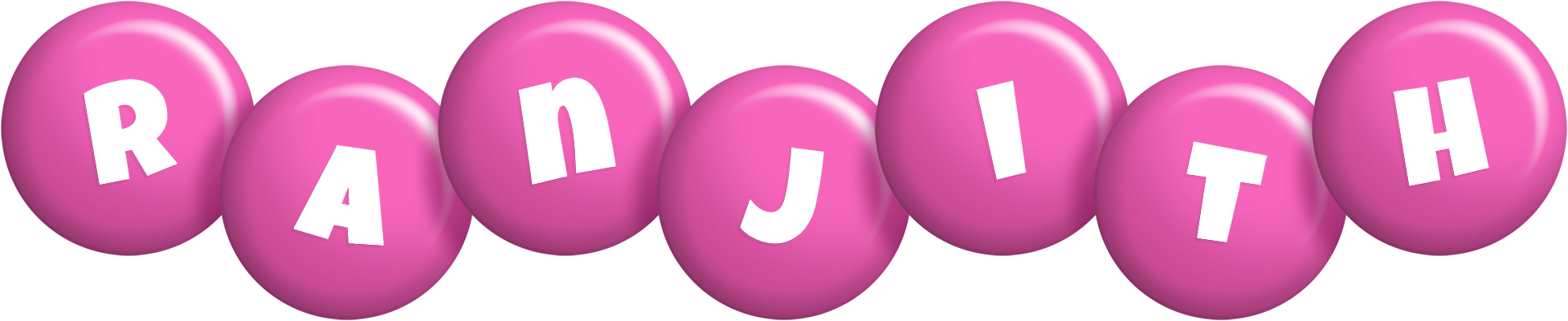 Ranjith candy-pink logo