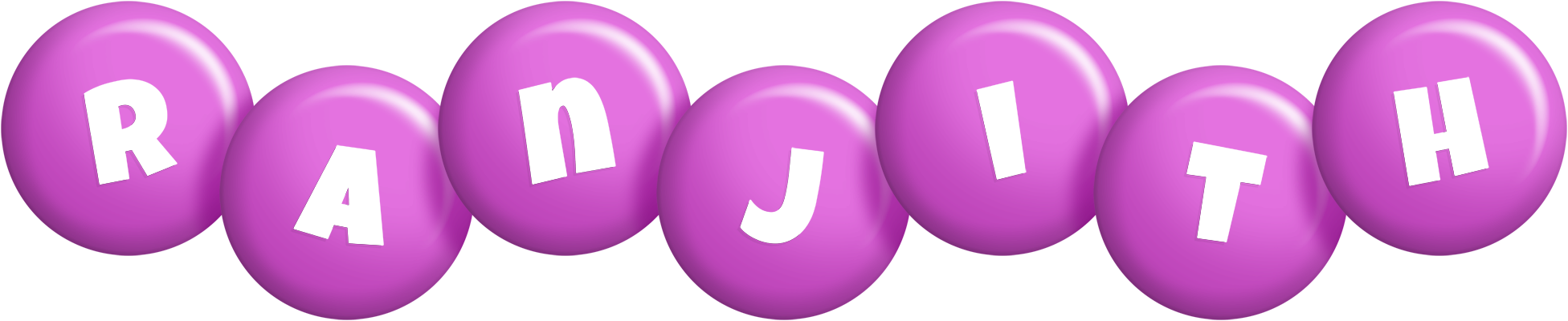 Ranjith candy-purple logo