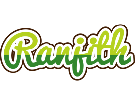 Ranjith golfing logo
