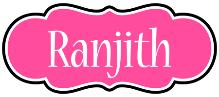 Ranjith invitation logo