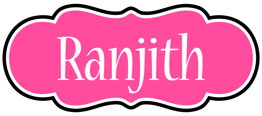 Ranjith invitation logo