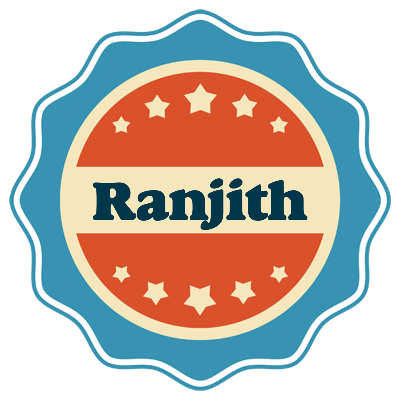 Ranjith labels logo