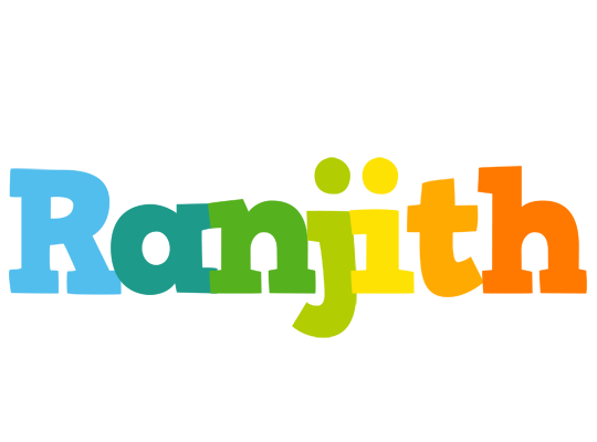 Ranjith rainbows logo