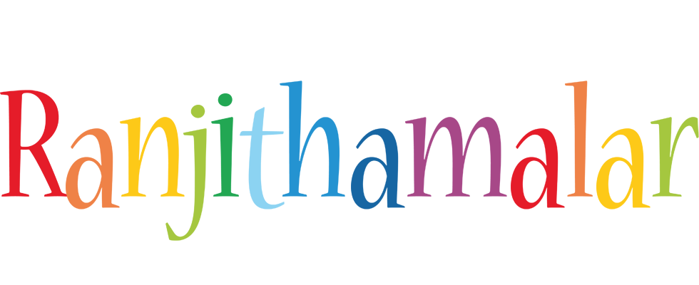 Ranjithamalar birthday logo