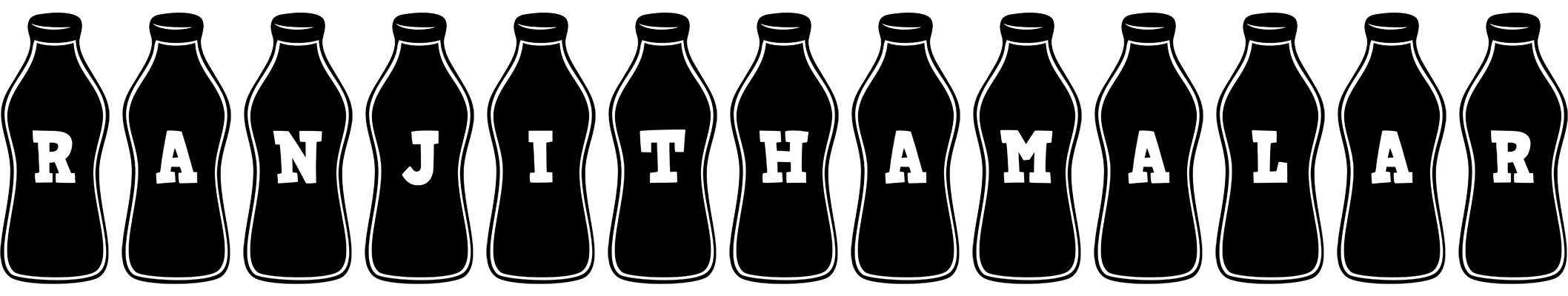 Ranjithamalar bottle logo