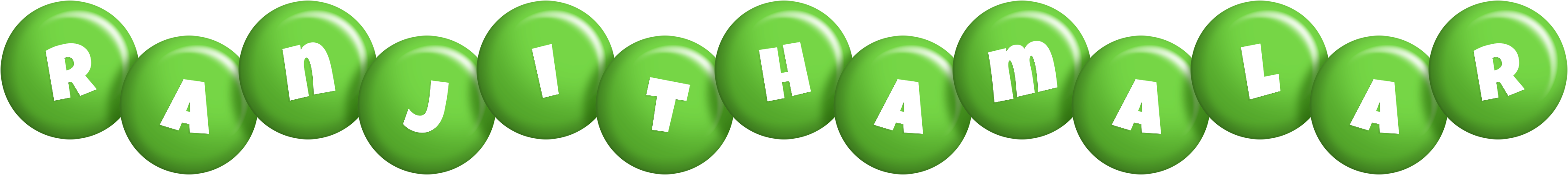 Ranjithamalar candy-green logo