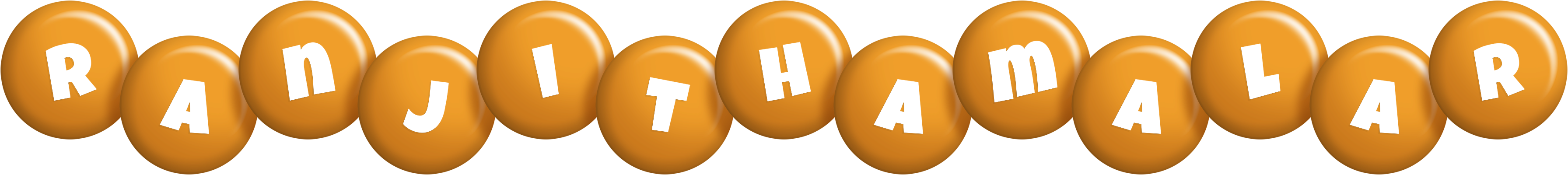 Ranjithamalar candy-orange logo