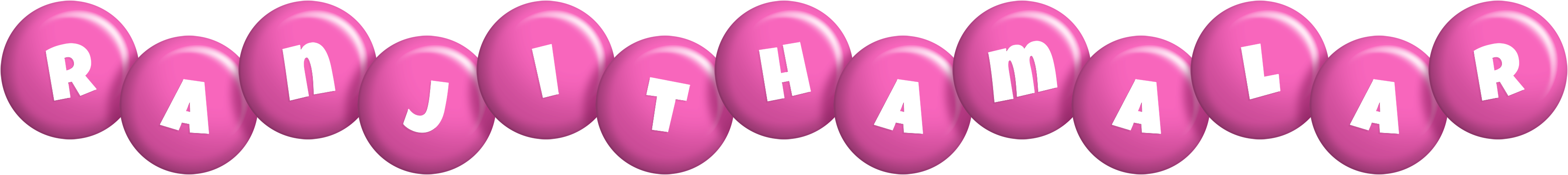 Ranjithamalar candy-pink logo