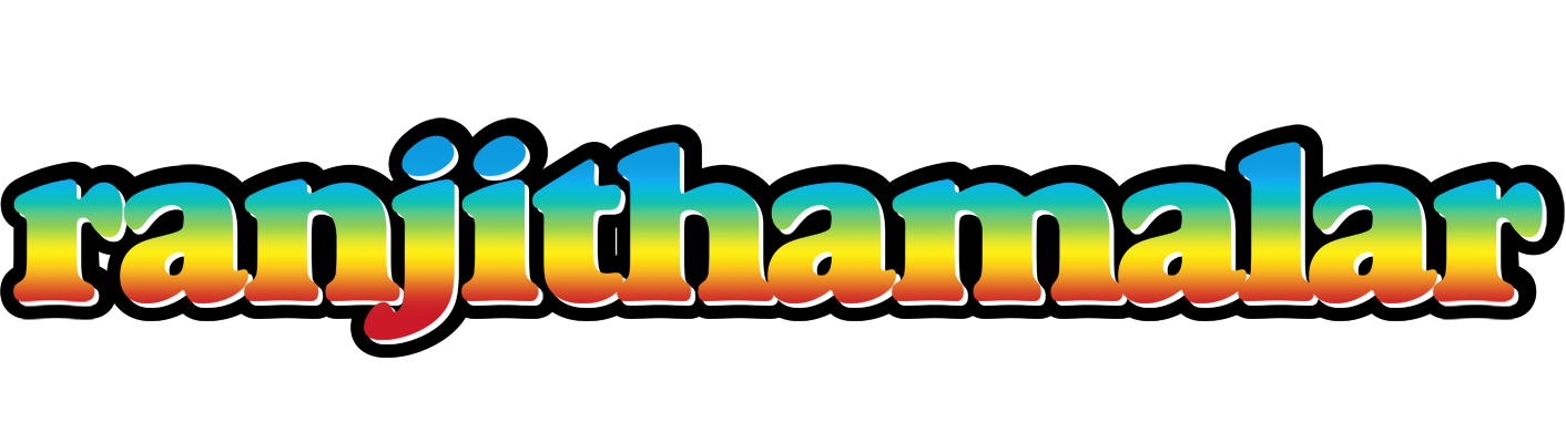 Ranjithamalar color logo