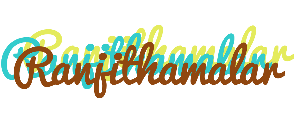 Ranjithamalar cupcake logo
