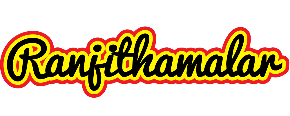 Ranjithamalar flaming logo