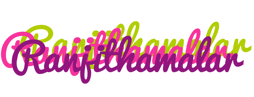 Ranjithamalar flowers logo
