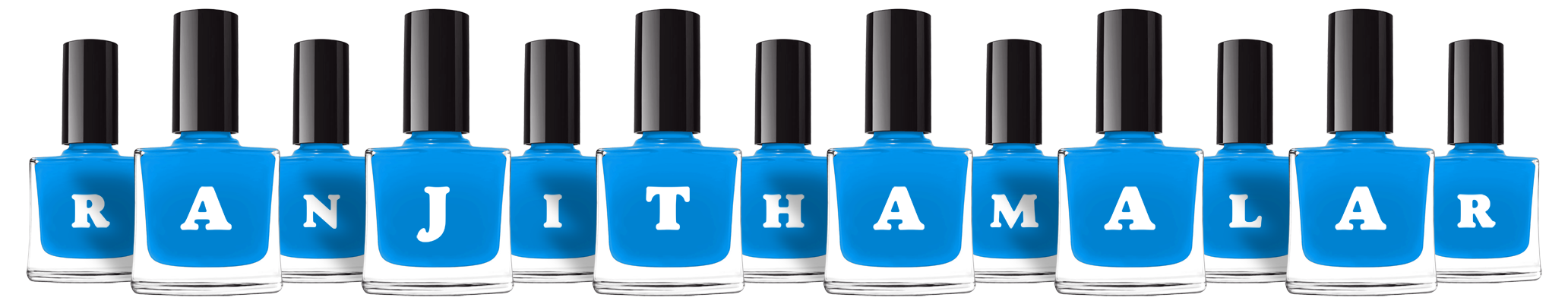 Ranjithamalar glossy logo