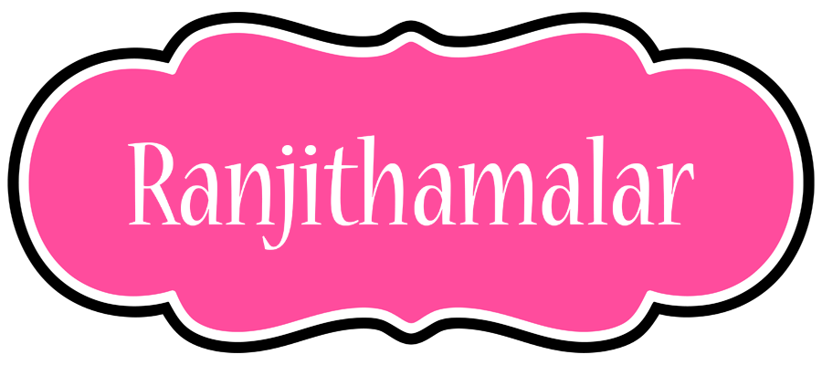 Ranjithamalar invitation logo