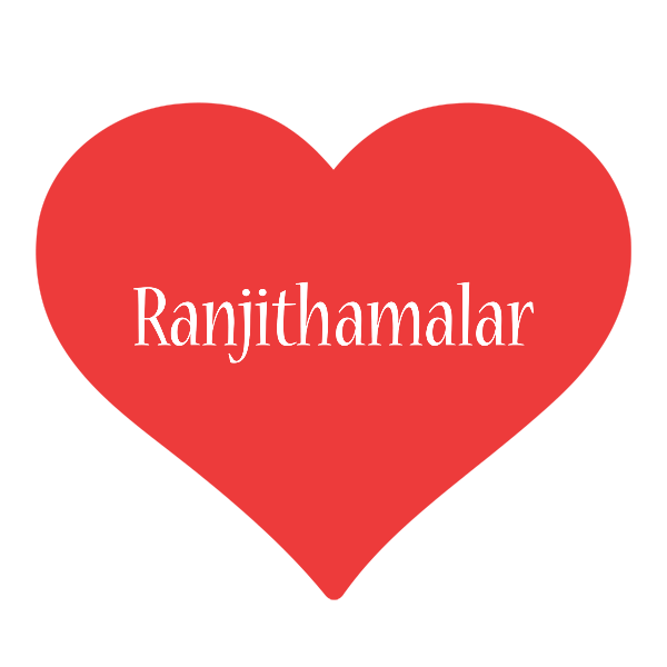 Ranjithamalar love logo