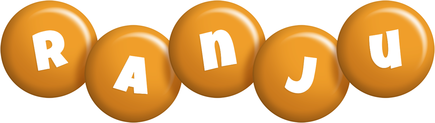 Ranju candy-orange logo