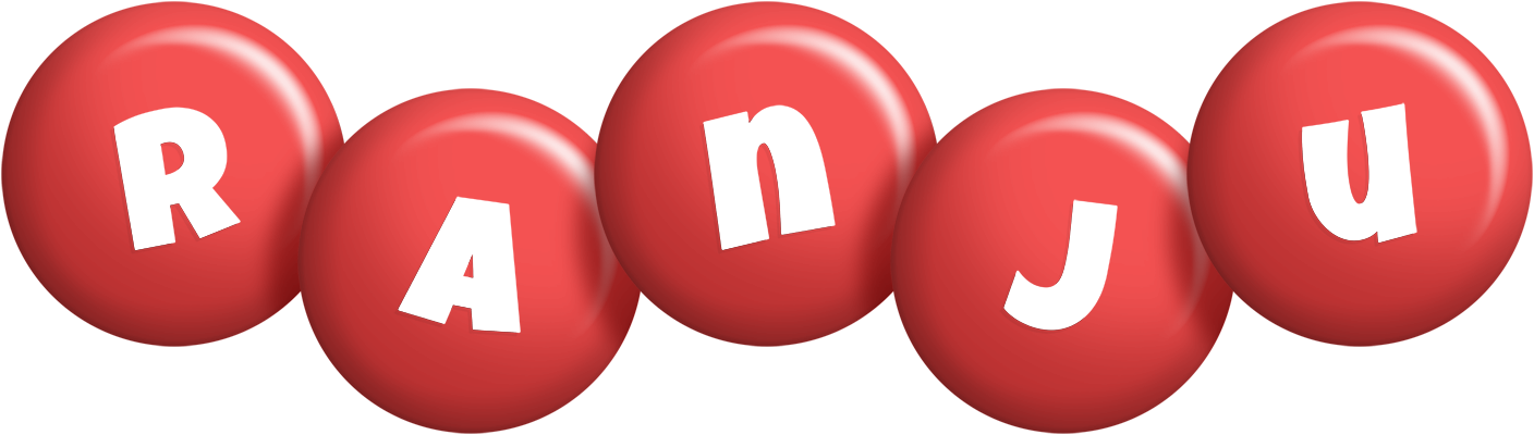Ranju candy-red logo