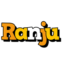 Ranju cartoon logo