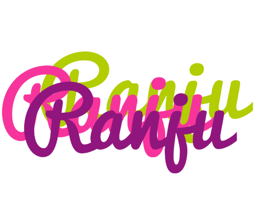 Ranju flowers logo