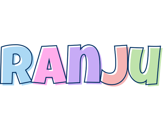 Ranju pastel logo
