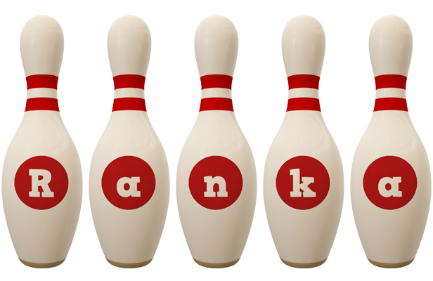 Ranka bowling-pin logo