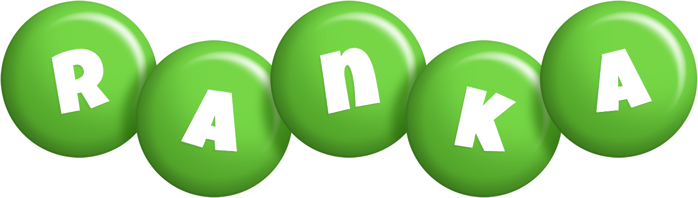 Ranka candy-green logo