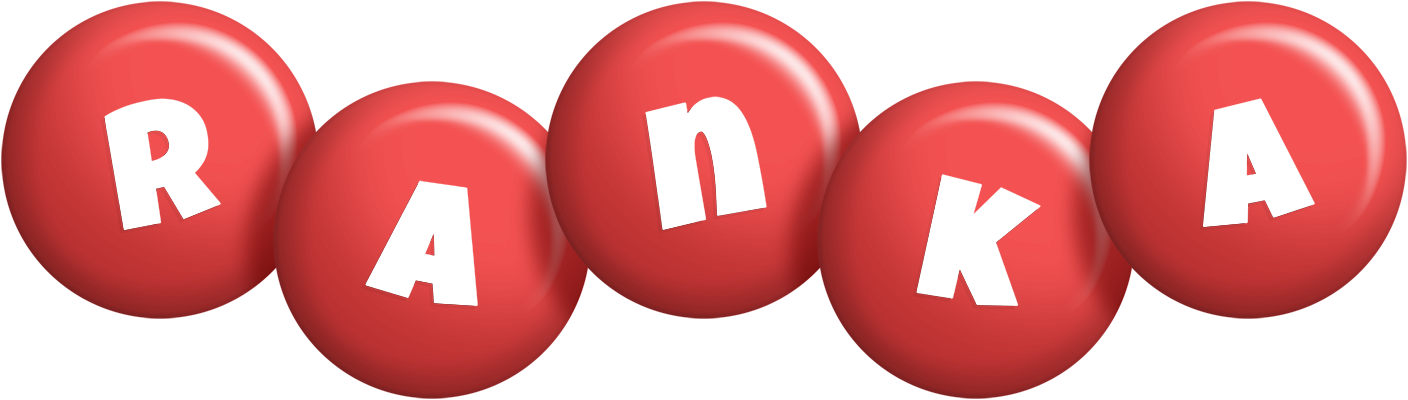 Ranka candy-red logo