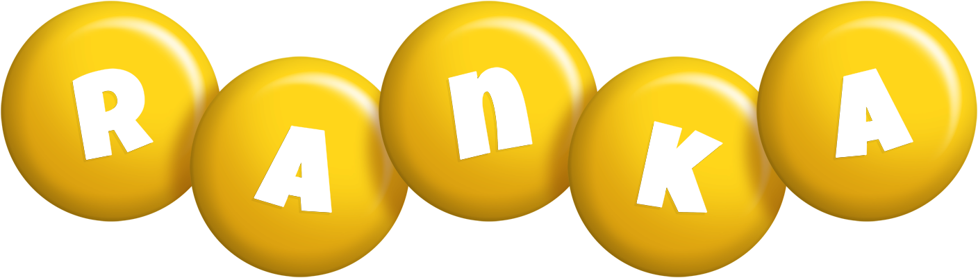 Ranka candy-yellow logo