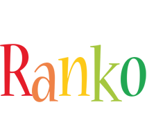 Ranko birthday logo