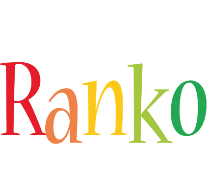 Ranko birthday logo