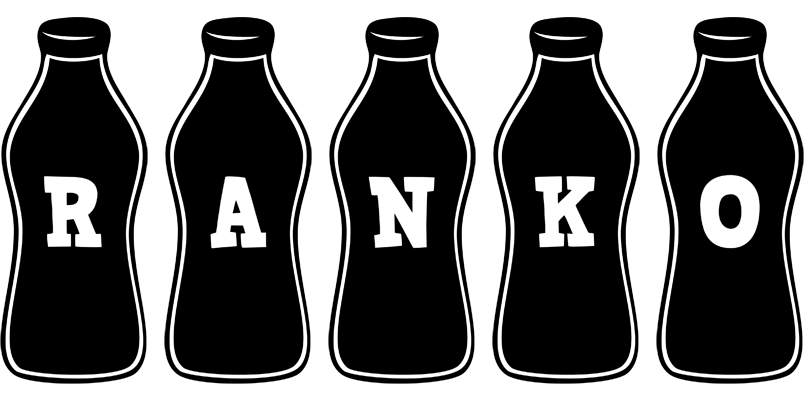 Ranko bottle logo