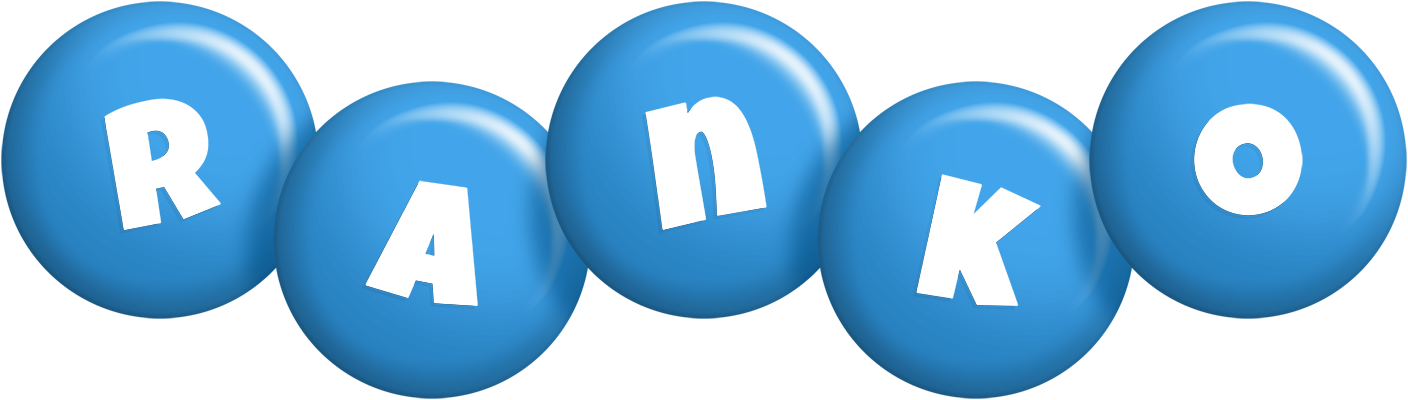 Ranko candy-blue logo