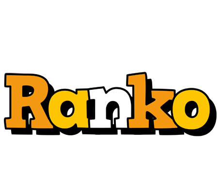 Ranko cartoon logo