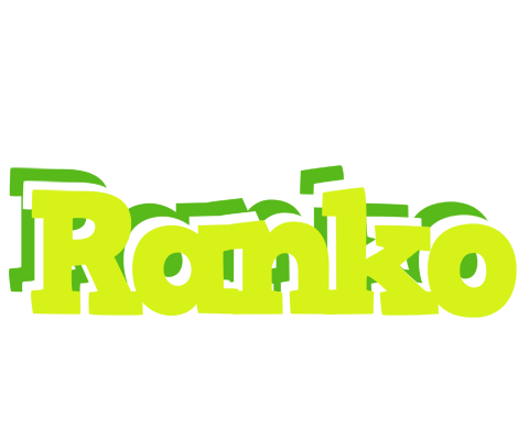 Ranko citrus logo