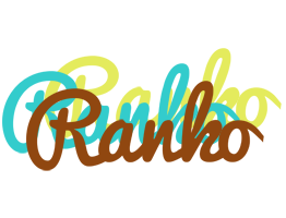 Ranko cupcake logo