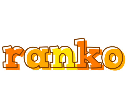 Ranko desert logo