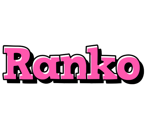 Ranko girlish logo